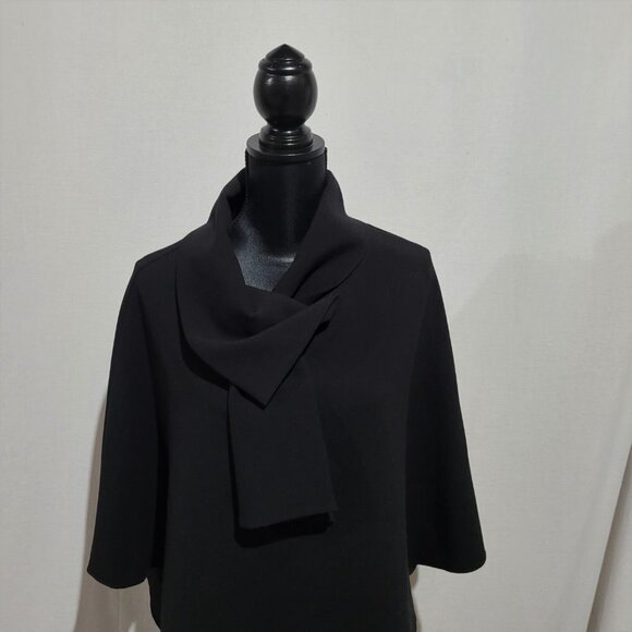 Le Chateau cape coat jacket goth academia black cloak winter fall poncho NWT new - Picture 5 of 13